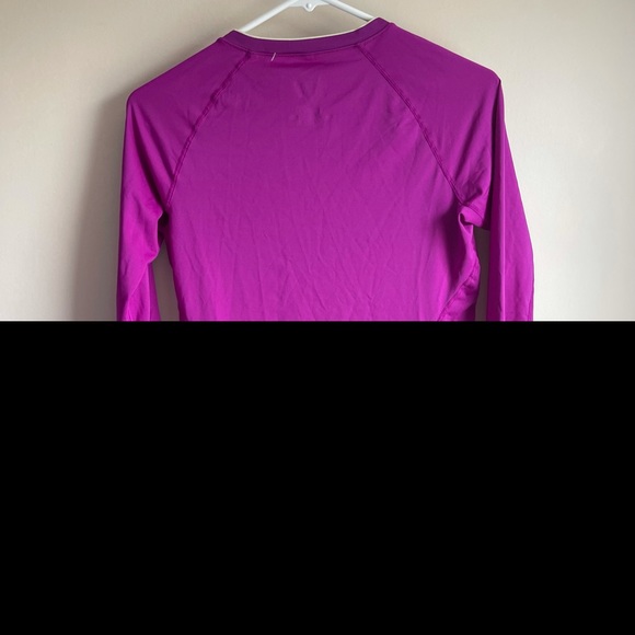Nike Pro Combat V-neck Long Sleeve Tee T-shirt - Picture 4 of 5